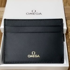 OMEGA Leather Wallet (new in box)